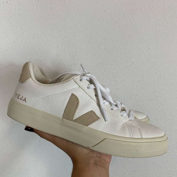 Veja Shoes - VEJA Women's Campo Sneakers Leather US 8 EU 39 White